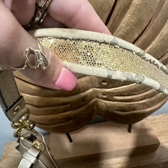 COACH Y2K 20962 DAISY POP C APPLIQUÉ HOBO Handbag Purse Bag - Picture 4 of 10